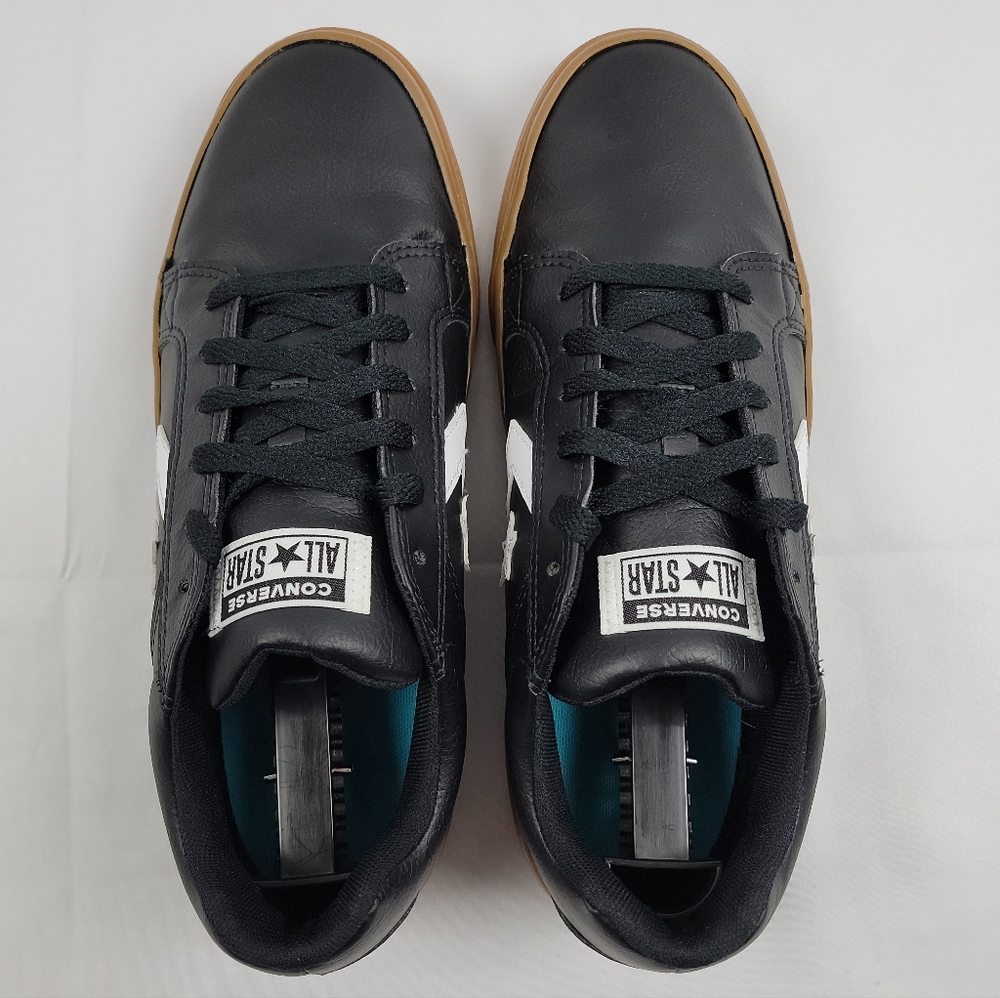Converse El Distrito 2.0 Shoes Mens 9 Womens 10.5 Black White Unisex Sneakers - Picture 2 of 12